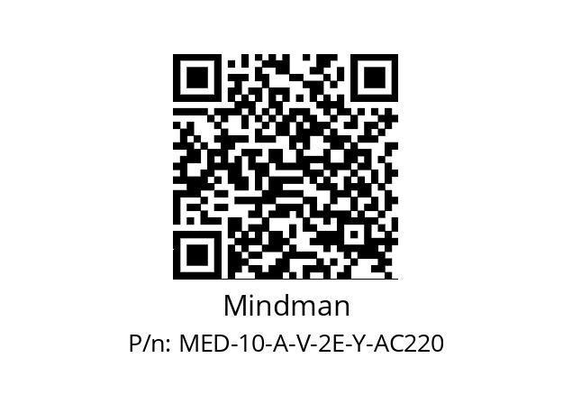   Mindman MED-10-A-V-2E-Y-AC220