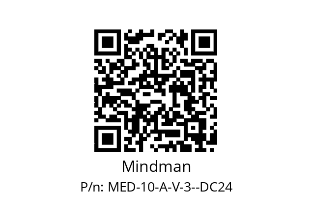   Mindman MED-10-A-V-3--DC24