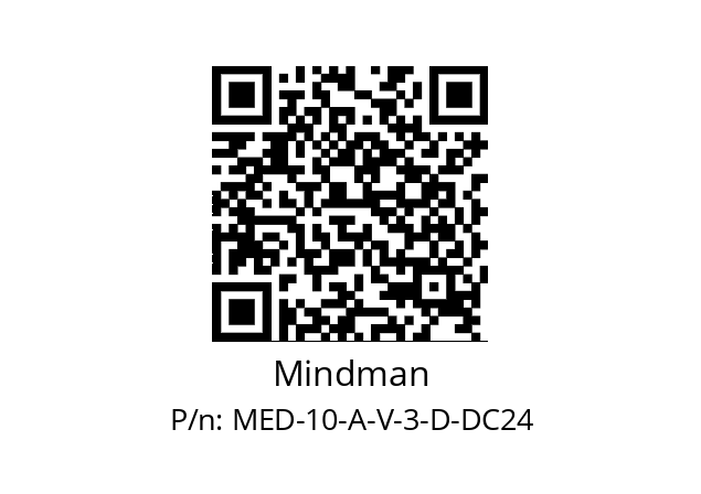   Mindman MED-10-A-V-3-D-DC24