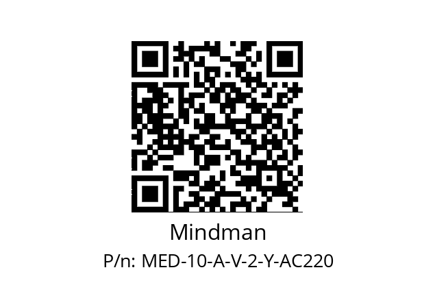   Mindman MED-10-A-V-2-Y-AC220