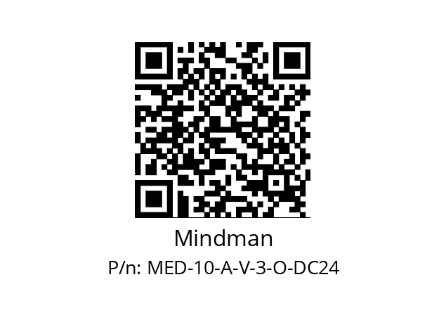   Mindman MED-10-A-V-3-O-DC24