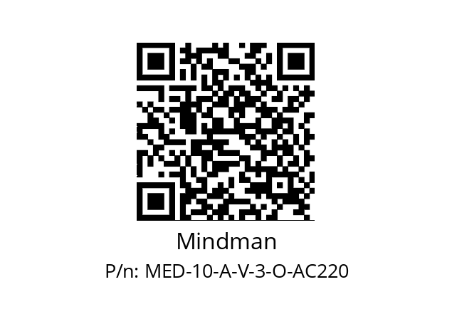   Mindman MED-10-A-V-3-O-AC220