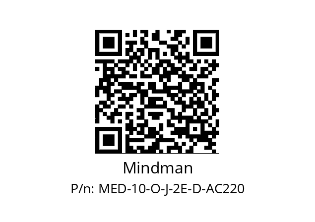   Mindman MED-10-O-J-2E-D-AC220