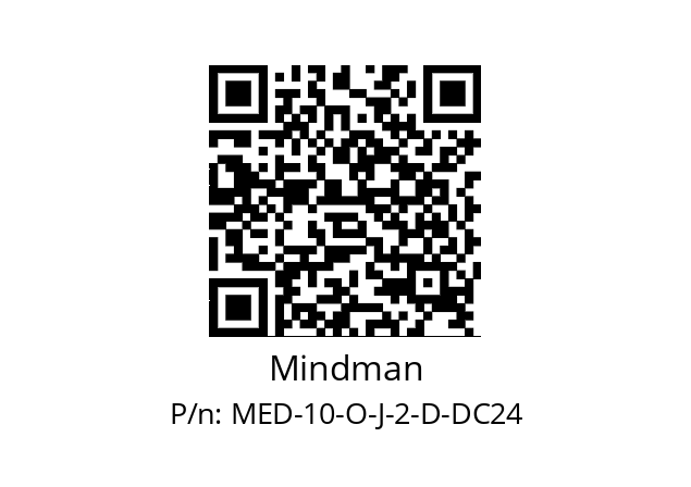   Mindman MED-10-O-J-2-D-DC24