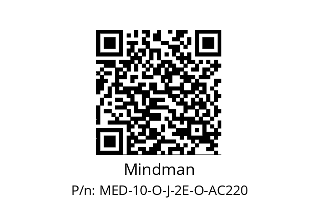   Mindman MED-10-O-J-2E-O-AC220