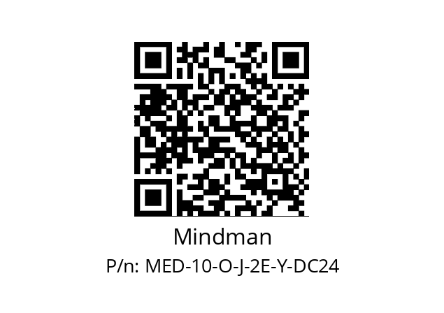   Mindman MED-10-O-J-2E-Y-DC24