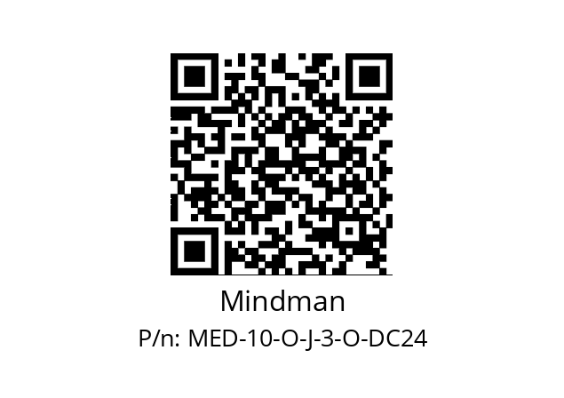   Mindman MED-10-O-J-3-O-DC24