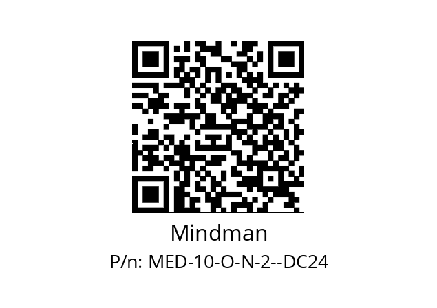   Mindman MED-10-O-N-2--DC24