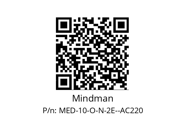   Mindman MED-10-O-N-2E--AC220