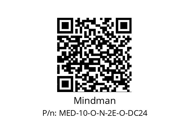   Mindman MED-10-O-N-2E-O-DC24