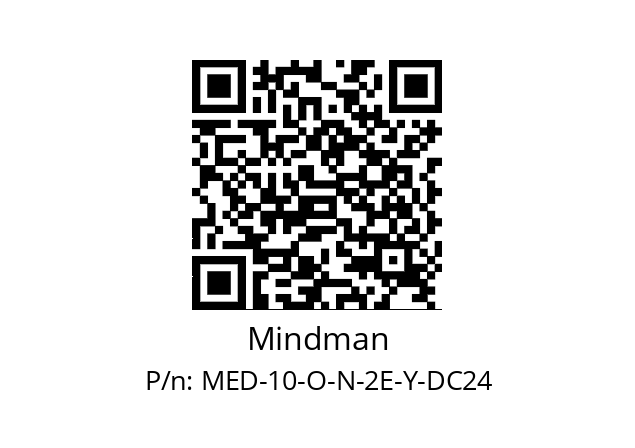   Mindman MED-10-O-N-2E-Y-DC24