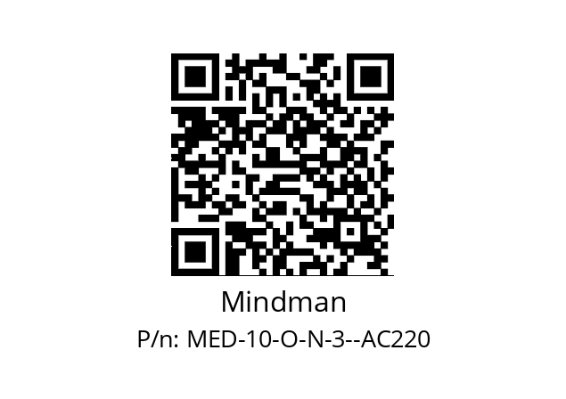   Mindman MED-10-O-N-3--AC220