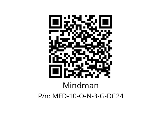   Mindman MED-10-O-N-3-G-DC24