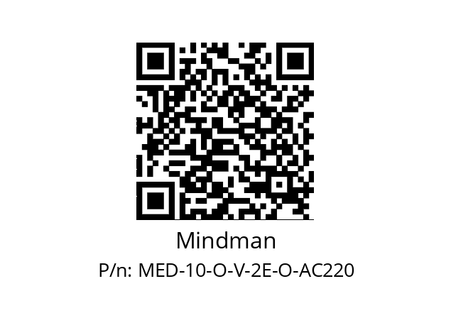   Mindman MED-10-O-V-2E-O-AC220