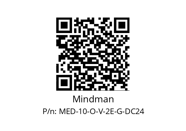   Mindman MED-10-O-V-2E-G-DC24