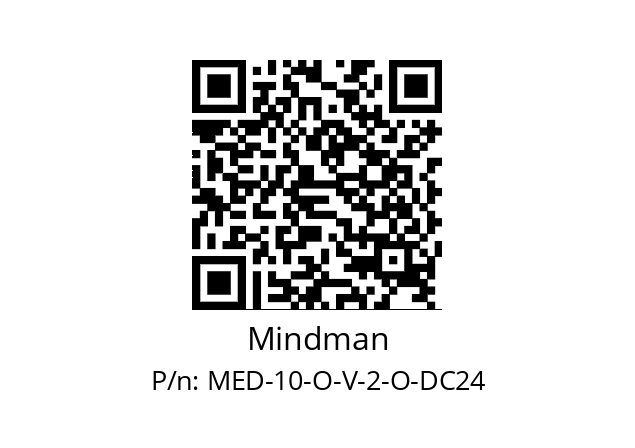   Mindman MED-10-O-V-2-O-DC24