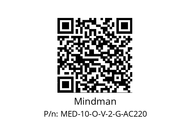   Mindman MED-10-O-V-2-G-AC220