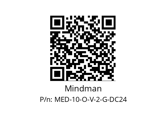   Mindman MED-10-O-V-2-G-DC24