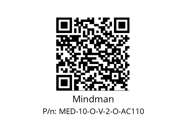   Mindman MED-10-O-V-2-O-AC110