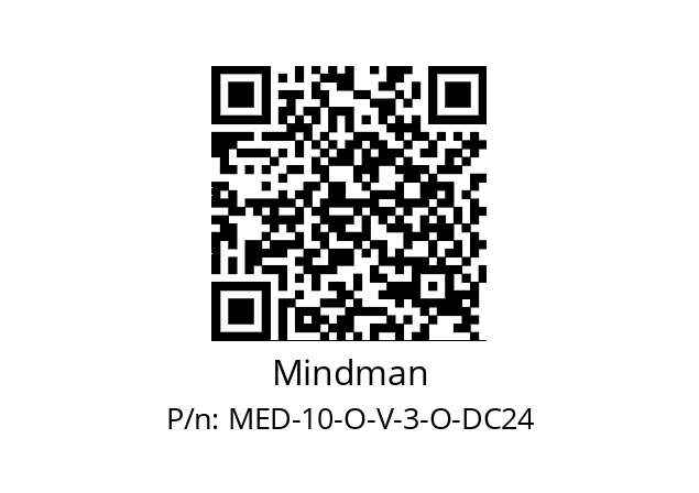   Mindman MED-10-O-V-3-O-DC24