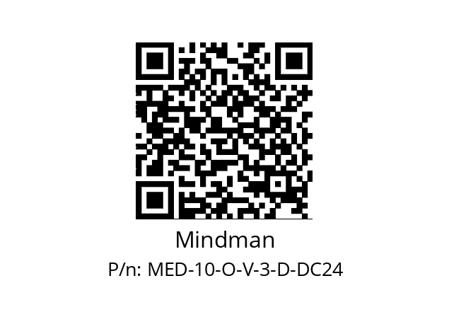   Mindman MED-10-O-V-3-D-DC24