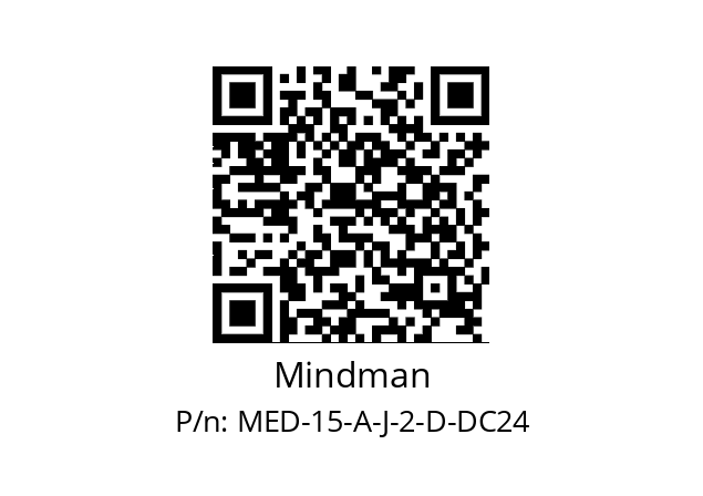   Mindman MED-15-A-J-2-D-DC24