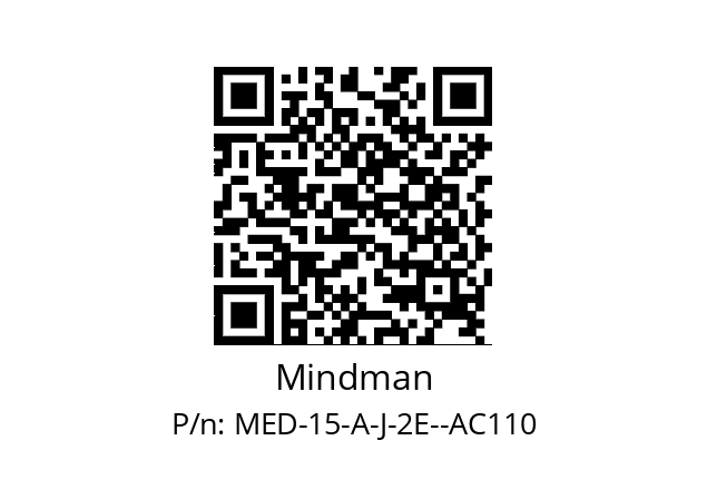   Mindman MED-15-A-J-2E--AC110