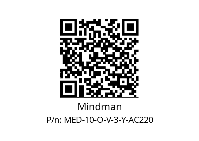   Mindman MED-10-O-V-3-Y-AC220