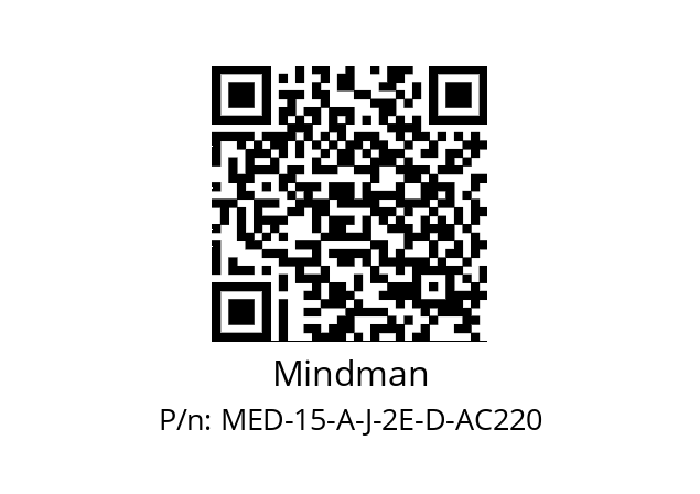   Mindman MED-15-A-J-2E-D-AC220