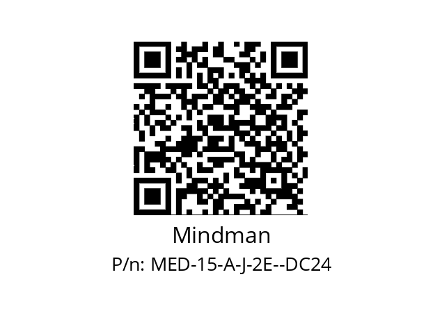   Mindman MED-15-A-J-2E--DC24