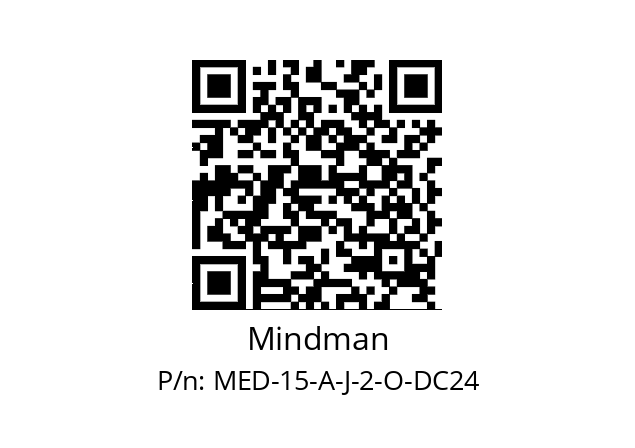   Mindman MED-15-A-J-2-O-DC24