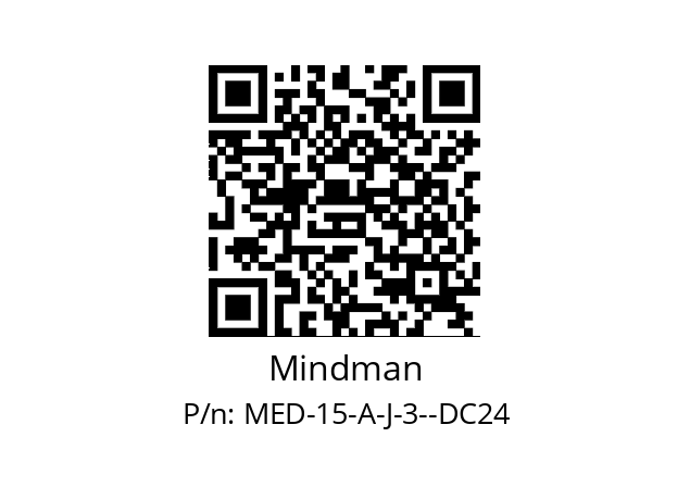   Mindman MED-15-A-J-3--DC24