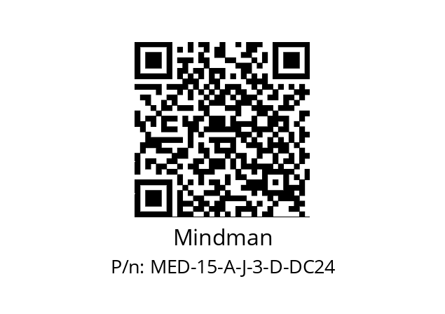   Mindman MED-15-A-J-3-D-DC24