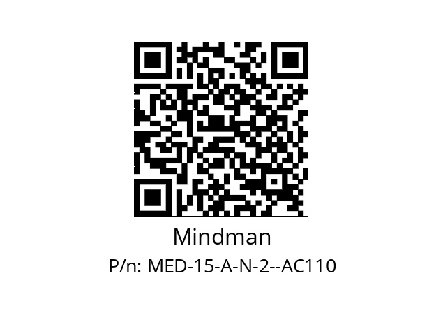   Mindman MED-15-A-N-2--AC110