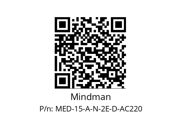   Mindman MED-15-A-N-2E-D-AC220