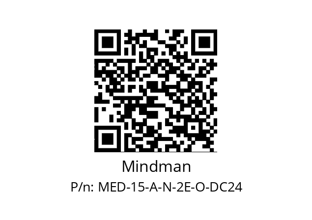   Mindman MED-15-A-N-2E-O-DC24