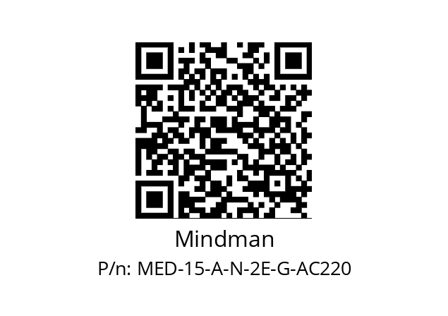   Mindman MED-15-A-N-2E-G-AC220