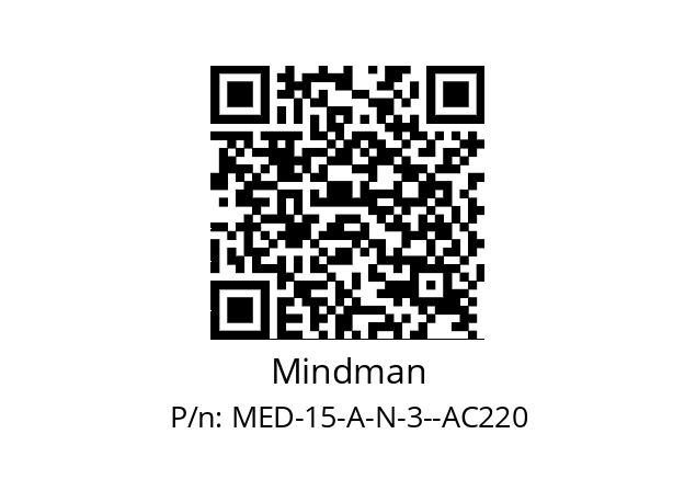   Mindman MED-15-A-N-3--AC220