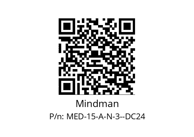   Mindman MED-15-A-N-3--DC24