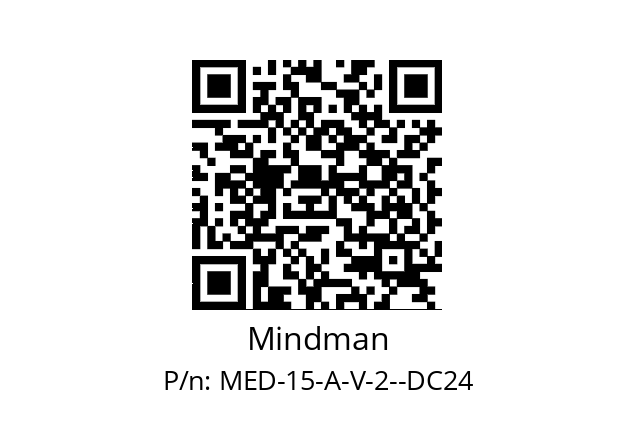   Mindman MED-15-A-V-2--DC24