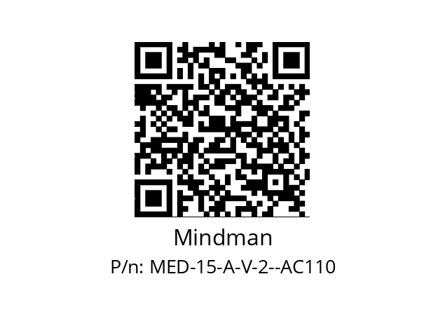   Mindman MED-15-A-V-2--AC110