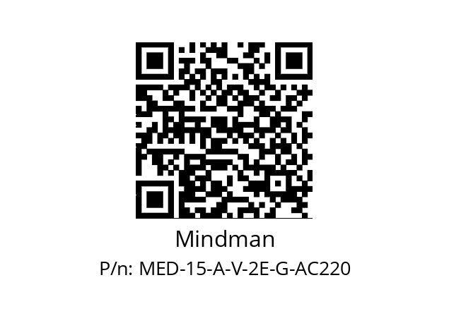   Mindman MED-15-A-V-2E-G-AC220