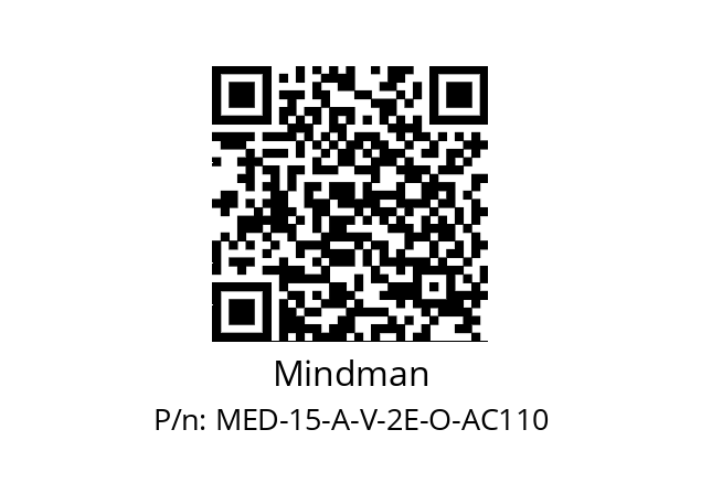   Mindman MED-15-A-V-2E-O-AC110