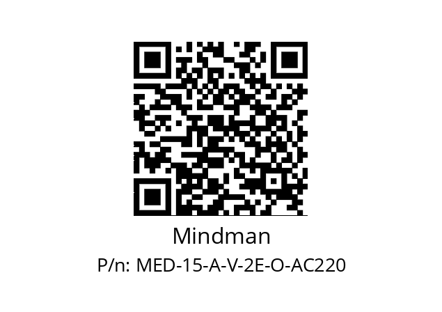   Mindman MED-15-A-V-2E-O-AC220