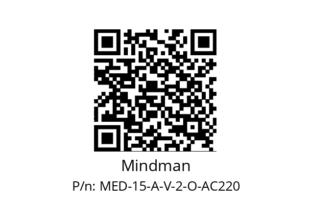   Mindman MED-15-A-V-2-O-AC220