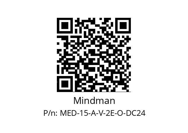   Mindman MED-15-A-V-2E-O-DC24