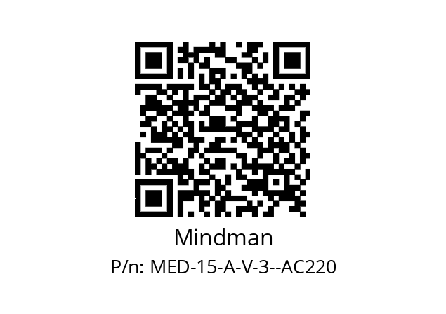   Mindman MED-15-A-V-3--AC220