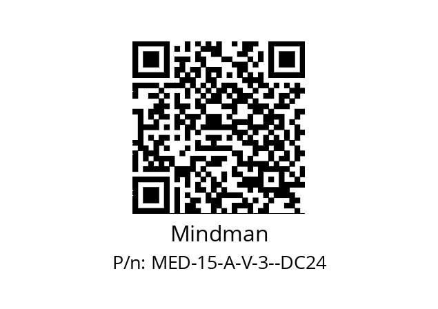   Mindman MED-15-A-V-3--DC24