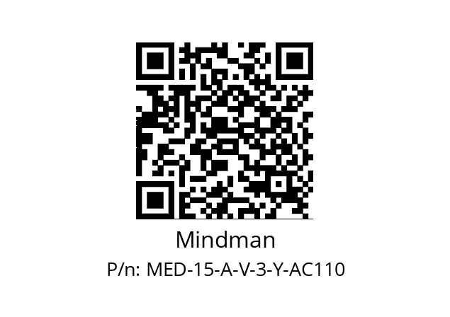   Mindman MED-15-A-V-3-Y-AC110