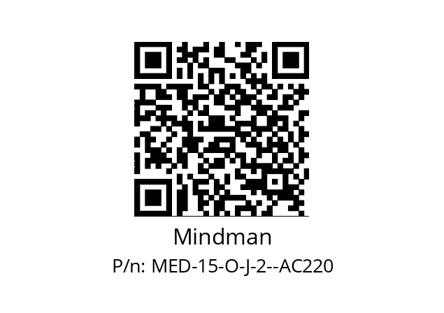   Mindman MED-15-O-J-2--AC220